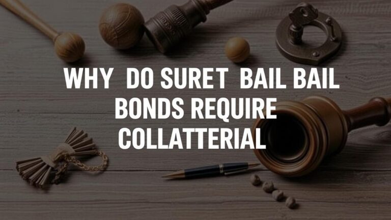 Why Do Surety Bail Bonds Require Collateral