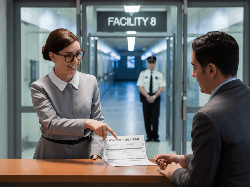 How to Post Bail for Someone at Facility 8