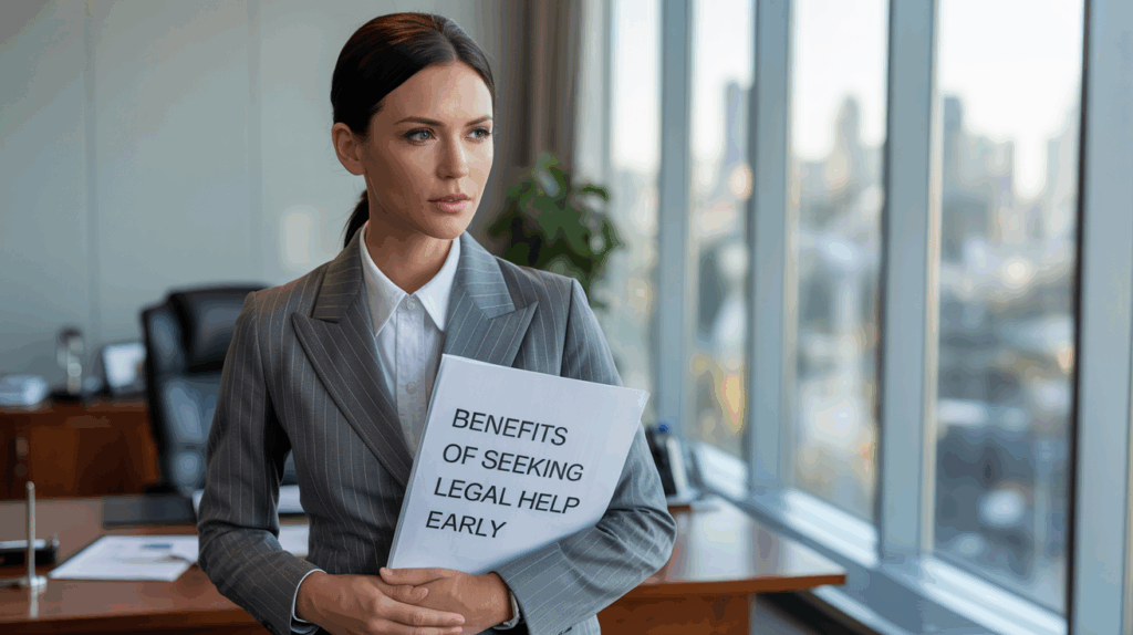 Benefits of Seeking Legal Help Early